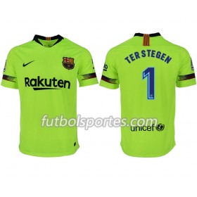 Camisetas FC Barcelona TER STEGEN 1 Segunda Equipacion 2018/2019